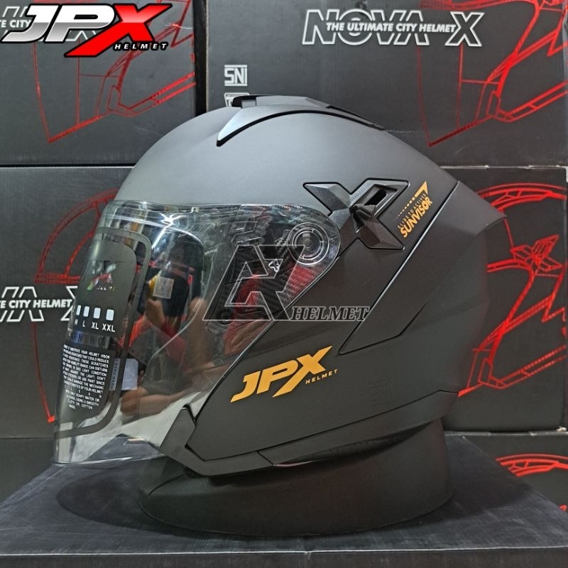HELM JPX NOVA X BLACK DOFF