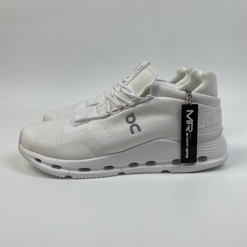 RUNNING ON CLOUDNOVA "UNDYED WHITE"