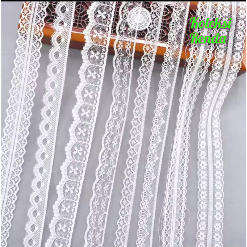 Renda air, renda tile, renda tulle (per roll 15 yard)