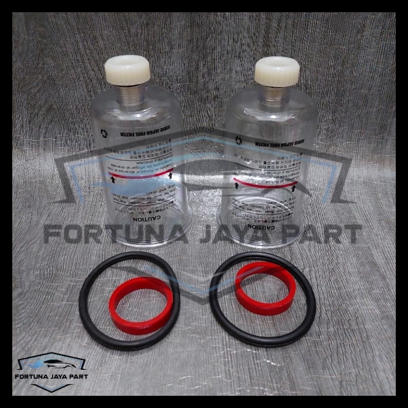 Tabung Water Separator PS125 Canter Kaca Filter Solar Bawah PS125