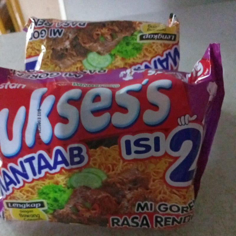 

3pcs mie goreng sukses isi2.rasa rendang