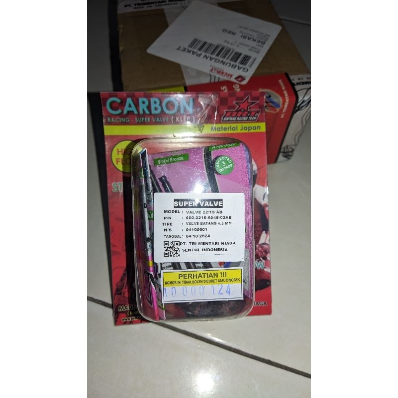 PER KLEP BRT CARBON 22/19 YAMAHA MX KING VIXION