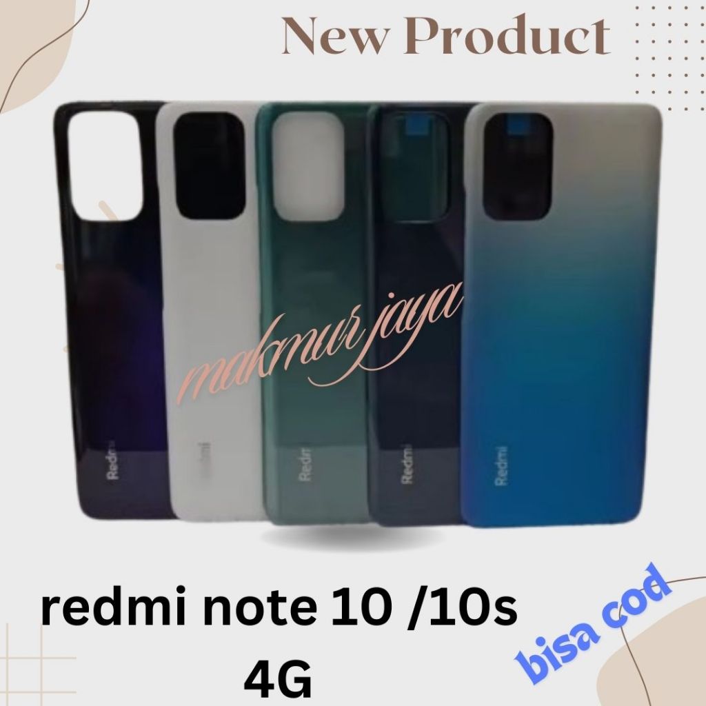 Backdoor Backdor Xiaomi Redmi Note 10 / note 10s 4G Casing Belakang Tutup Belakang