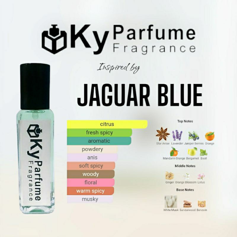 Ky Parfume Inspired by JAGUAR BLUE