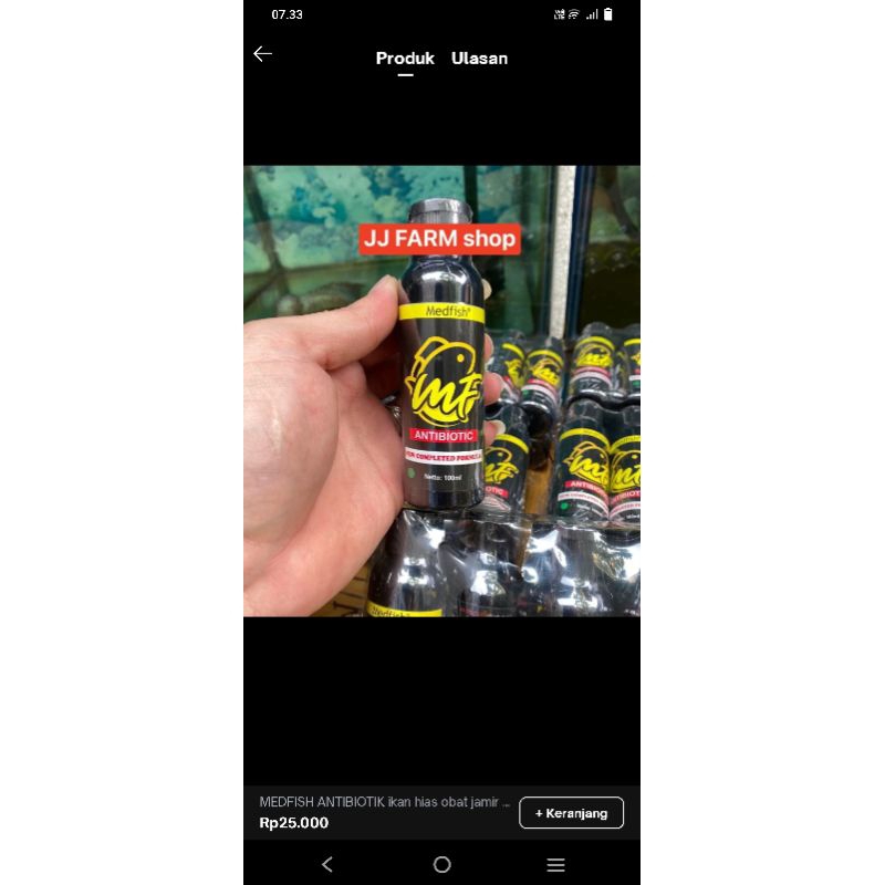 obat ikan medfish ANTIBIOTIK obat ikan infeksi luka jamur ws dll ikan koi koki louhan channa dll sem