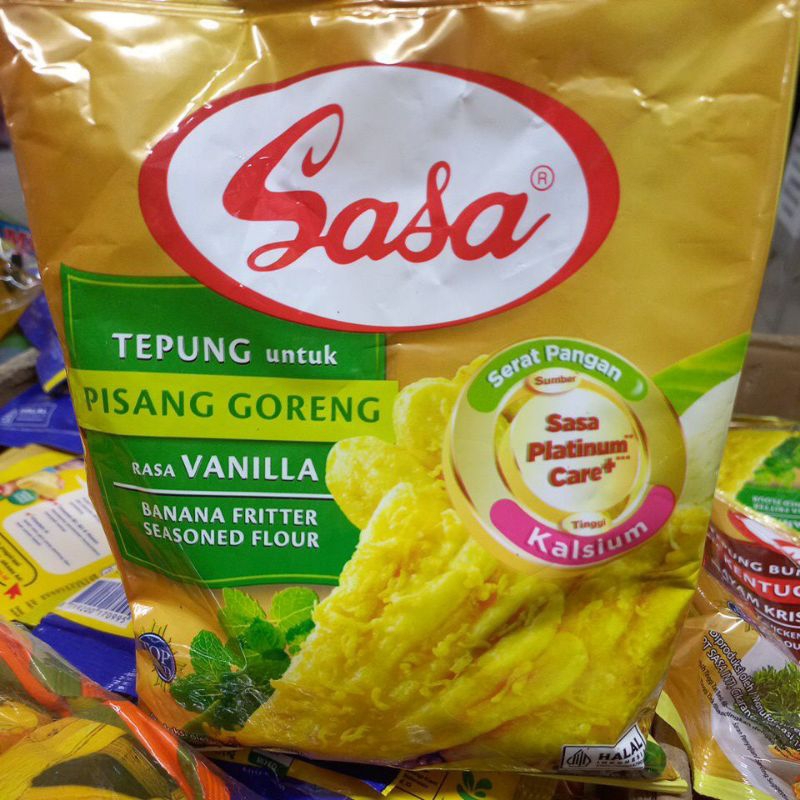 

TEPUNG SASA PISANG GORENG 210G VANILLA