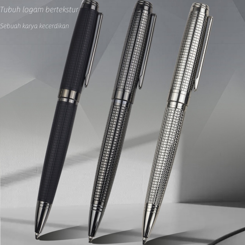 

Business Signature Pen Twist Action Ballpoint Pen Refillable Write Smoothly