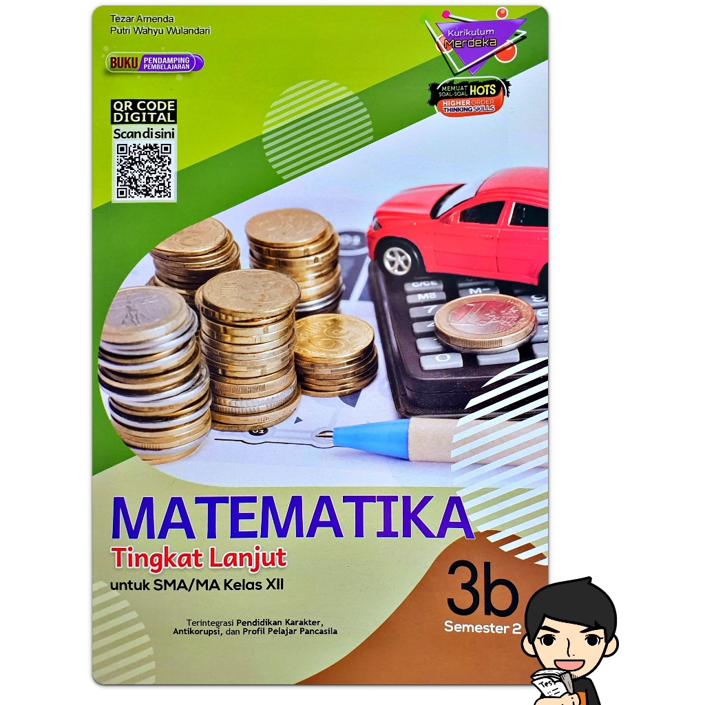 BUKU LKS MATEMATIKA TINGKAT LANJUT SMA KELAS XII 12 SEMESTER 2 KURIKULUM MERDEKA KURMER 2024-2025 | 