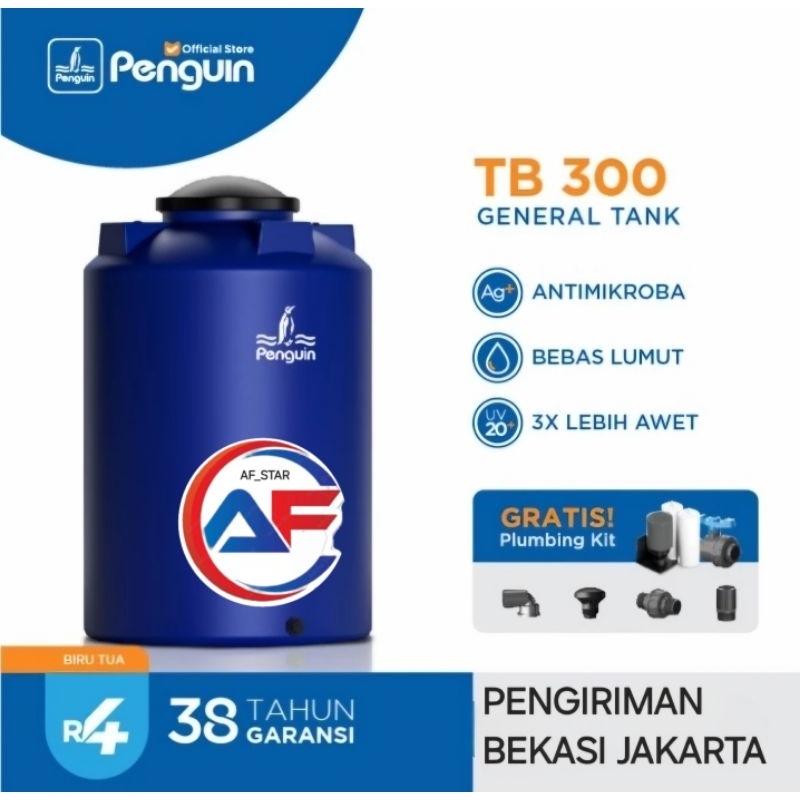 TOREN TANDON AIR PENGUIN 3000 LITER TB300 BIRU