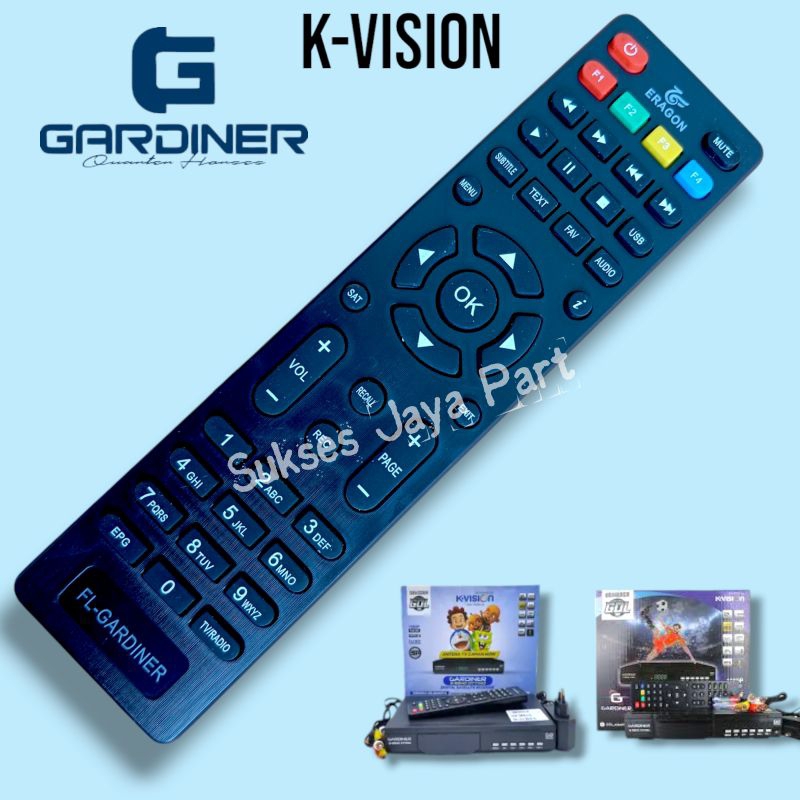 Remote Receiver Gardiner Ottimo G-88HD K-Vision Optus K-Vision LGAST /GOL Remot optus kvision