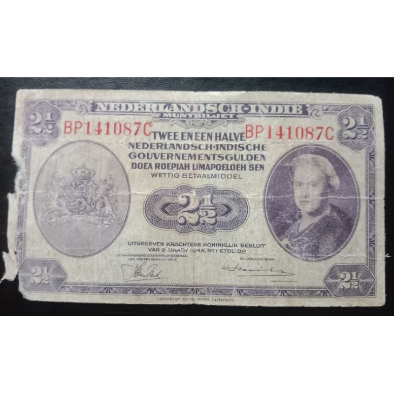 UANGKUNO 2.5 NICA THN 1943