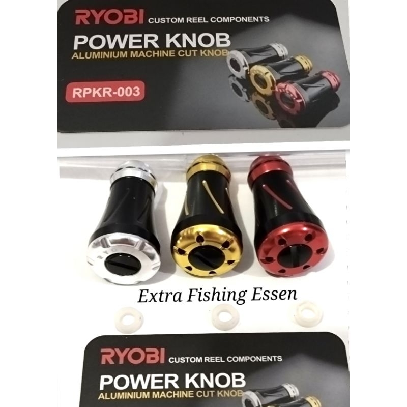 RYOBI POWER KNOB VARIASI REEL RPKR-003 dan TIPE BARU