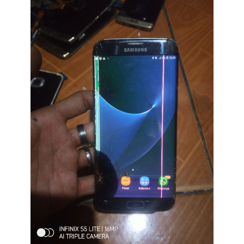 LCD only Samsung s7 edge Sm G935fd