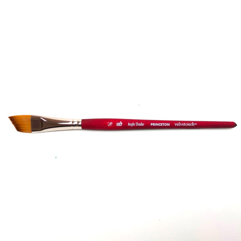 

Princeton Velvetouch Synthetic Short Handle Angle Shader