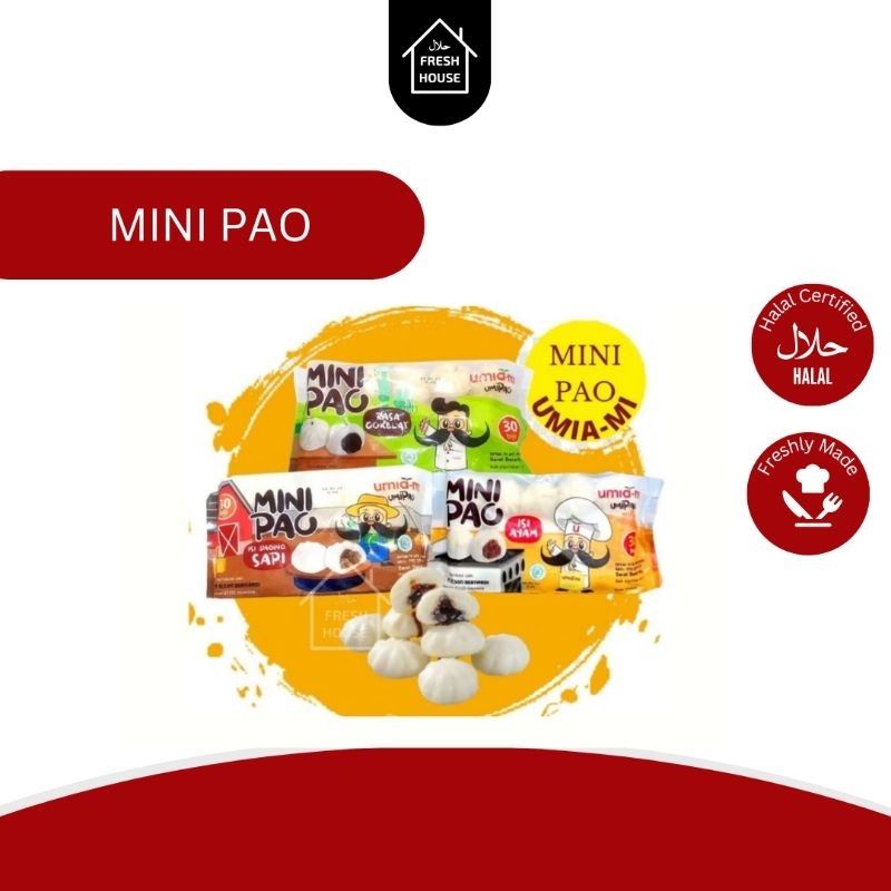 

UMIAMI MINIPAO RASA COKLAT/SAPI/AYAM ISI 30