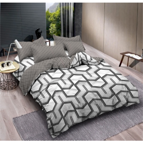 Reans - Bedcover Vallery Quincy Corak King ( 180 x 200 ) Luxton