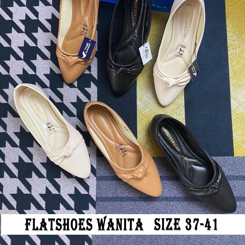 Sepatu Flatshoes/Sepatu kerja Wanita Branded 37-41