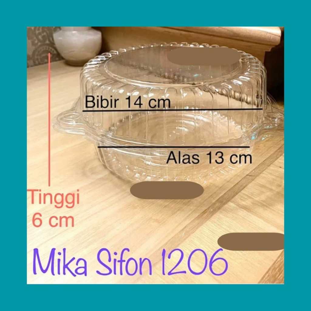 Kue Bolu Sifon Mini Bulat/ UK 14 & 16/SF 1206 & 1608/Bibir 14 cm tinggi 6 cm alas 13 cm/mika sifon i