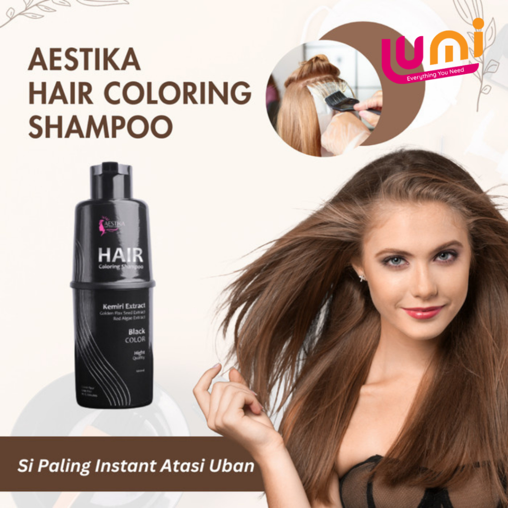 Aestika Hair Coloring Shampoo