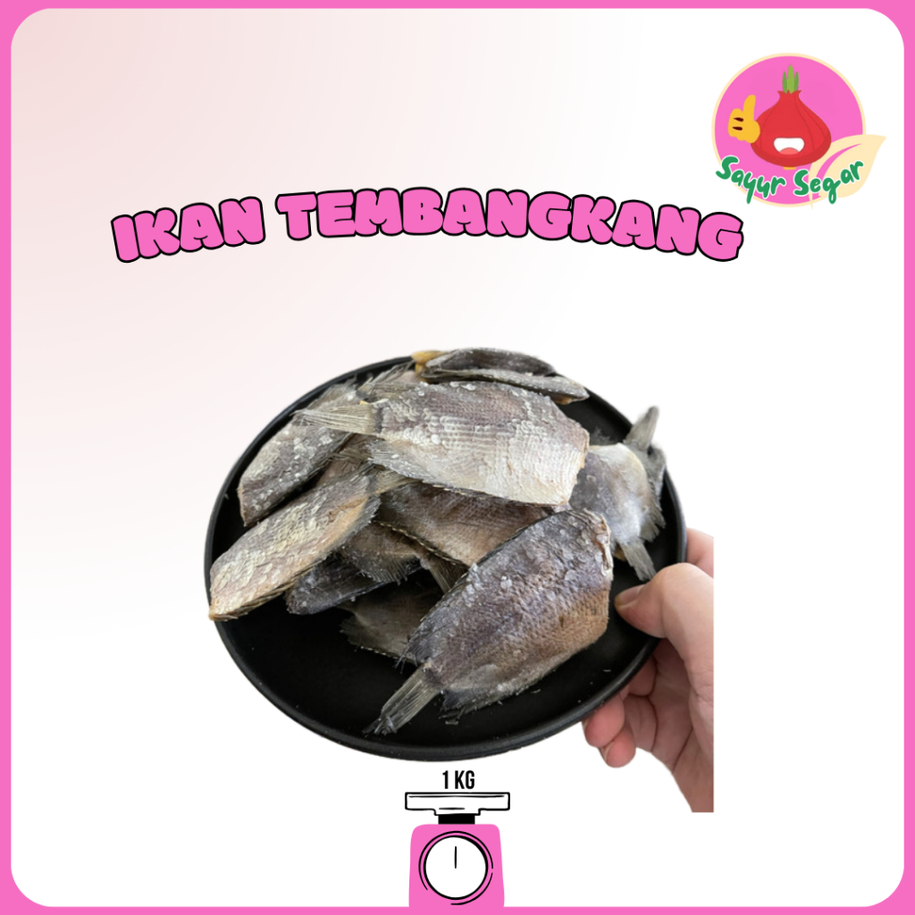 

Sayur Segar - Ikan Asin Tembangkang/Tembangkang Salted Fish 1 kg