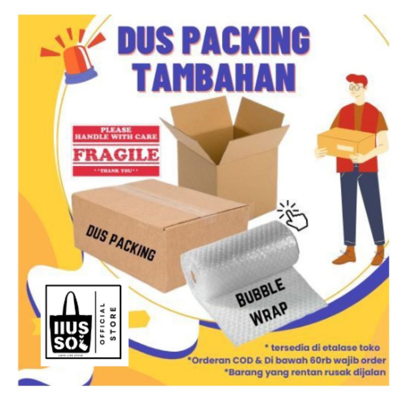

BOX PAKET PACKAGING TAMBAHAN EXTRA AMAN