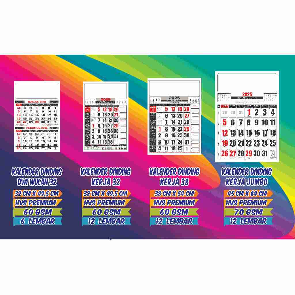 

KALENDER DINDING JUMBO 2025