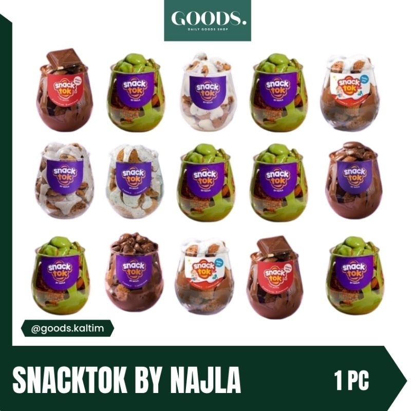 

[TERMURAH] Snacktok Full Cookies Bittersweet by Najla