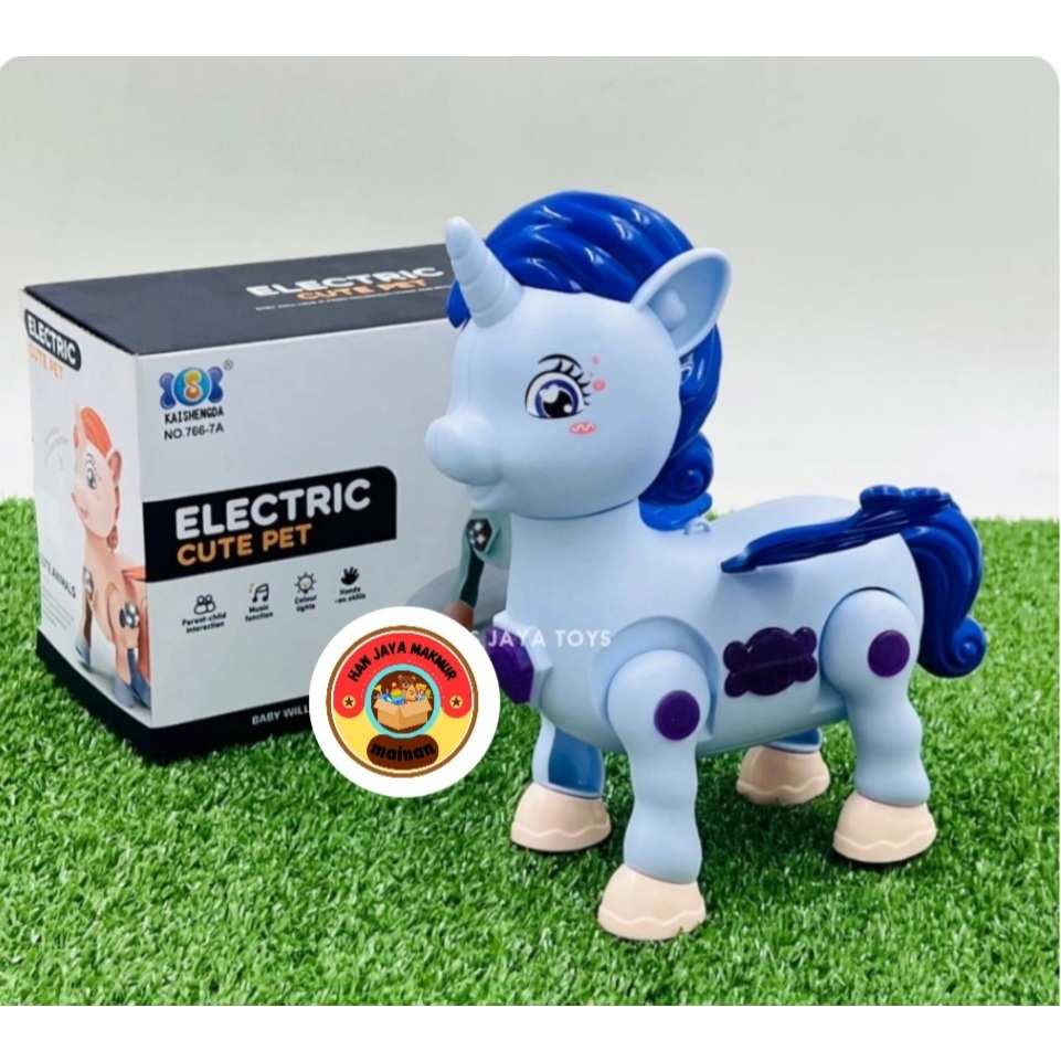 Mainan Anak Kuda Poni / Mainan Little Poni Elektrik 766-7A