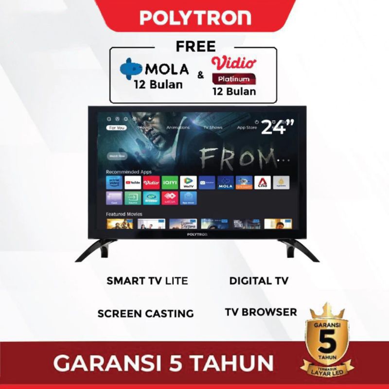POLYTRON Smart TV LED 24 inch PLD-24CV1869