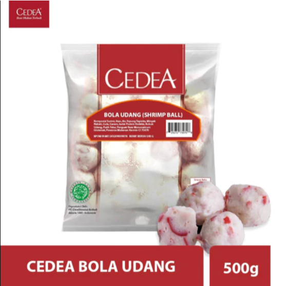 

CEDEA Shrimp Ball/Bola Udang [500g]/Bakso Udang