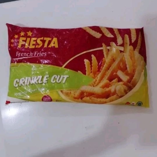 

Fiesta crinkle cut 1kg