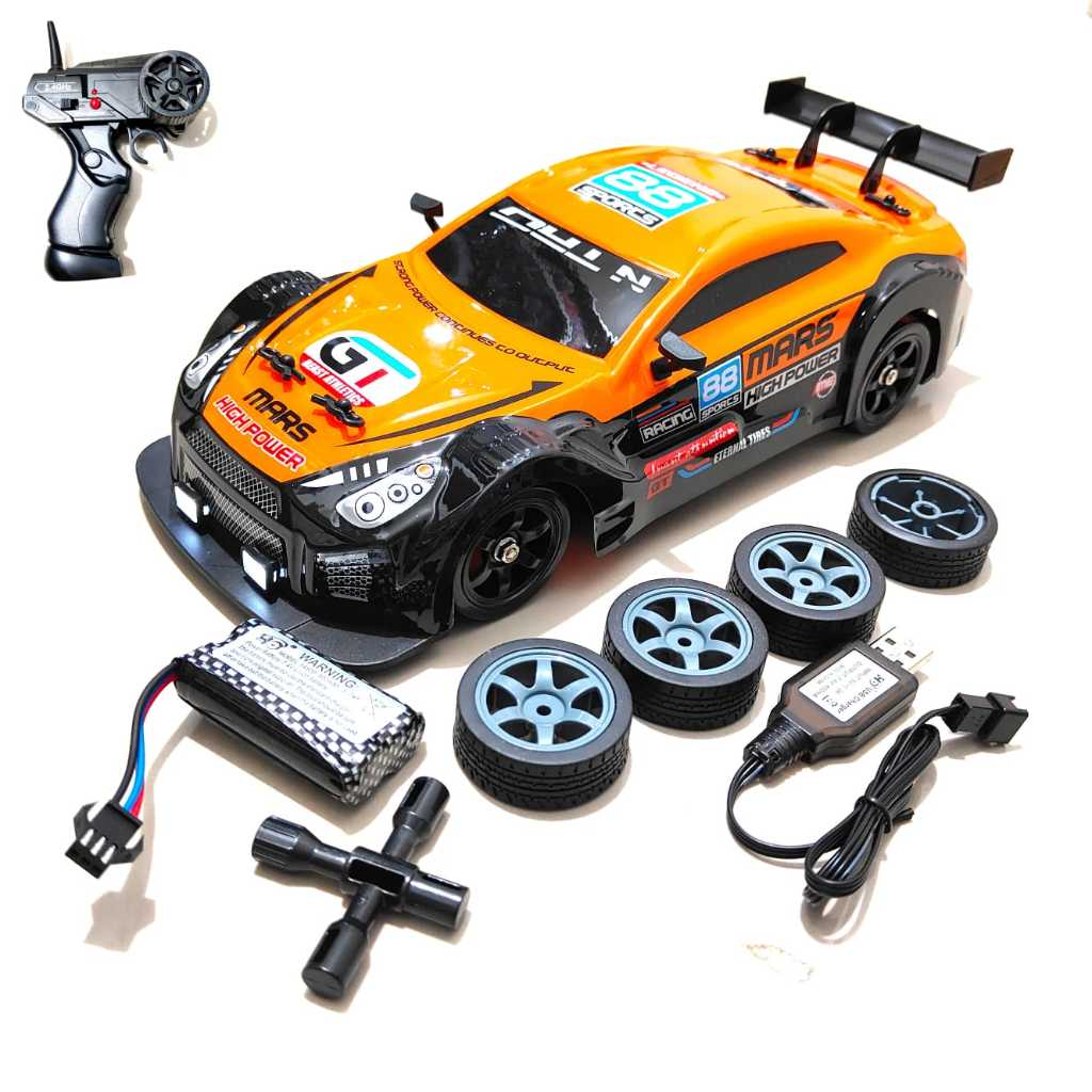 mobil remot kontrol drift rally skala 1.16-1.10 semi propo