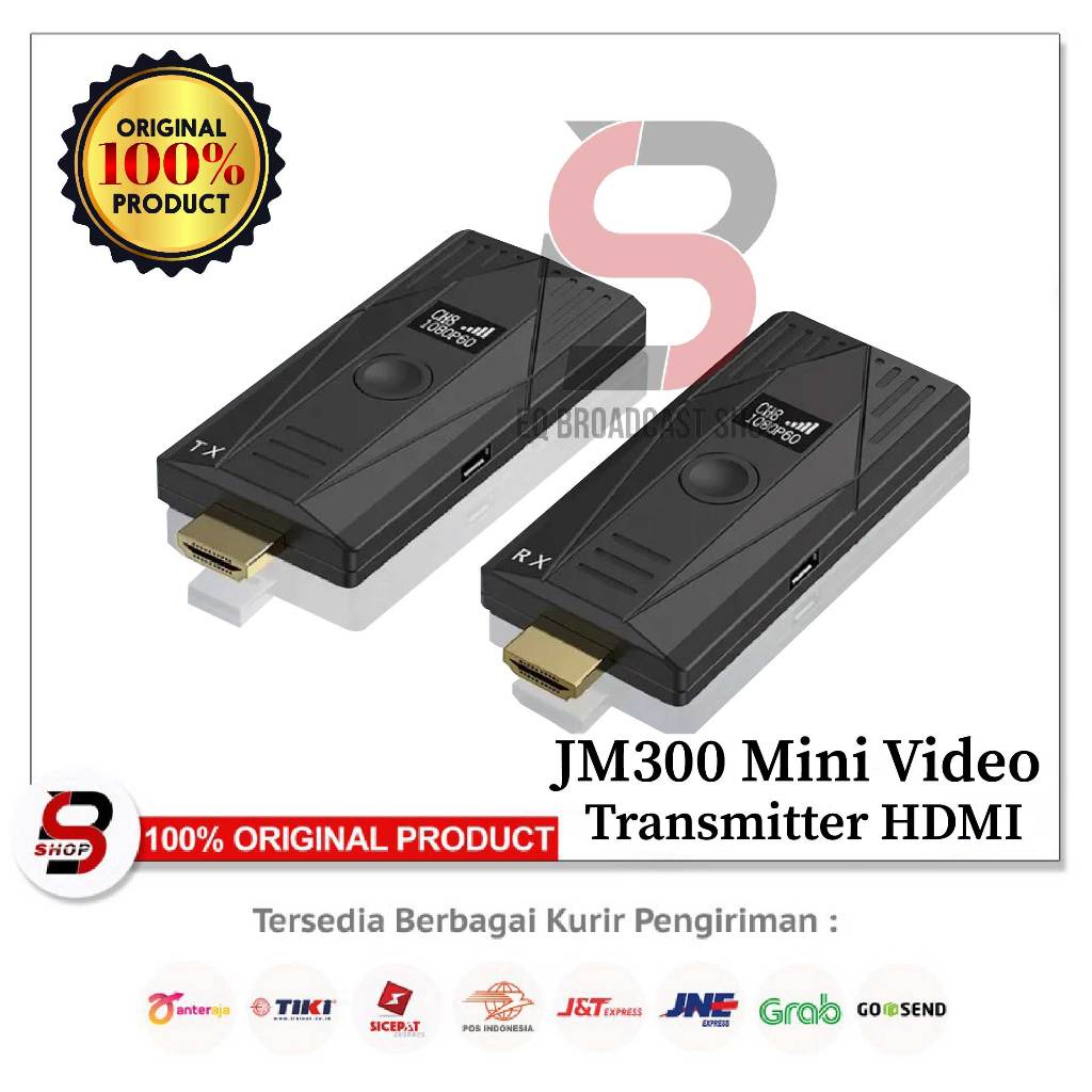 JM300 Pro Mini Video Transmitter and Receiver