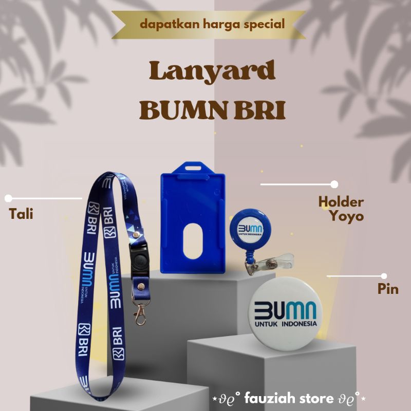 

READY! Tali / Lanyard BUMN BANK BRI Termurah Se Indonesia!!!