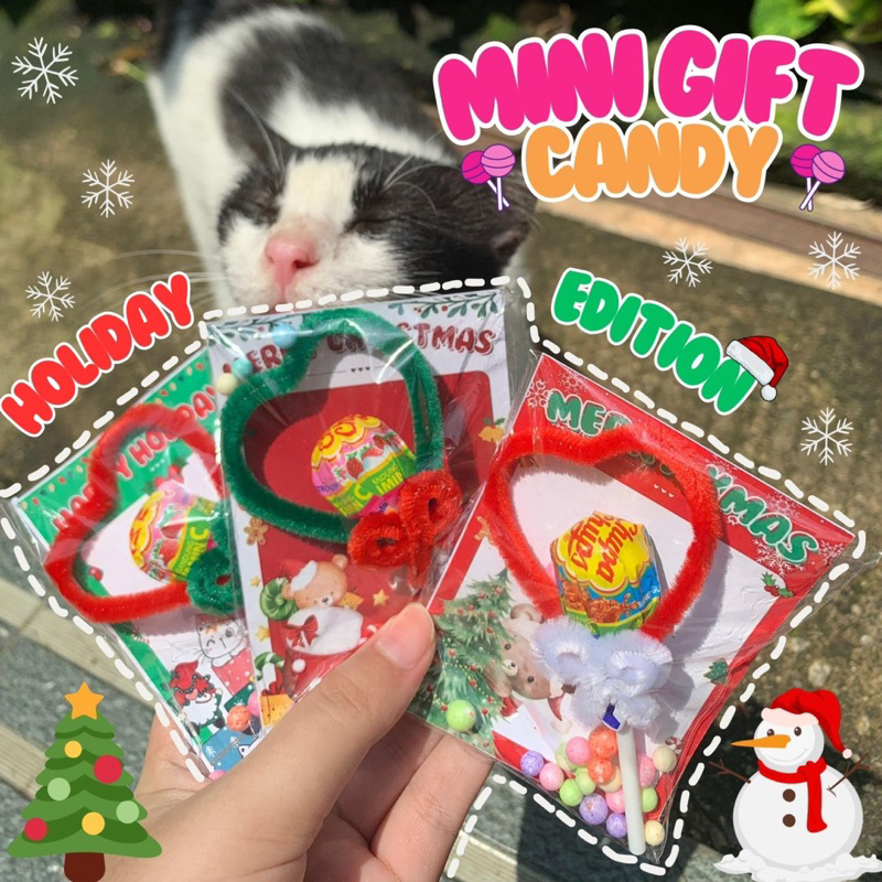 

[ KADO MOENGIL ] MINI GIFT CANDY LOLLIPOP CHUPACHUPS DAN SNACK BENG BENG YUPI HOLIDAY EDITION | HADIAH NATAL DAN TAHUN BARU ULANG TAHUN PERMEN UNIK CUSTOM