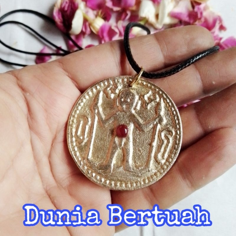 Liontin Koin Yasin Wesi Kuning