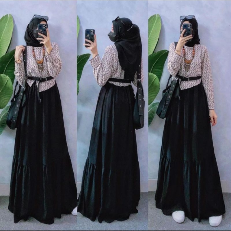 Gamis Dress Maxi Pevita Wanita