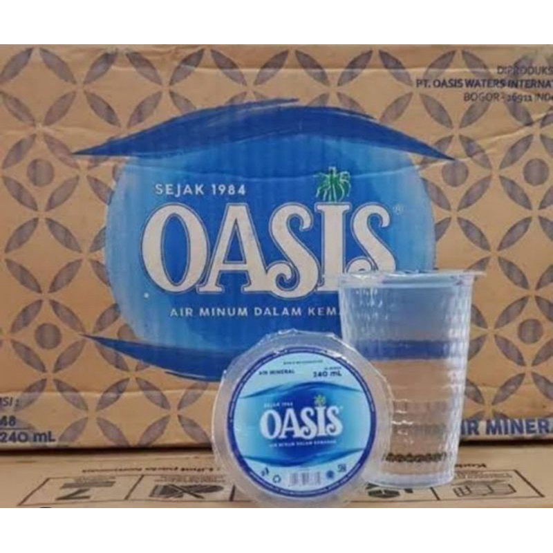 

Oasis 220ml (1dus isi 48cup)