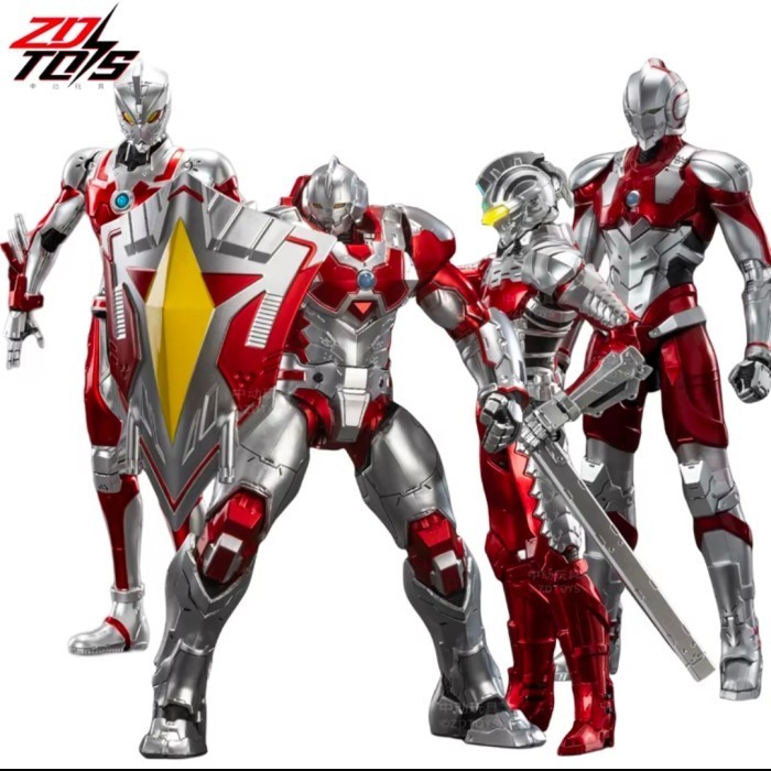 Zd Toys Ultra Ultraman Animated Man Series Original with Weapon Figure - Jack