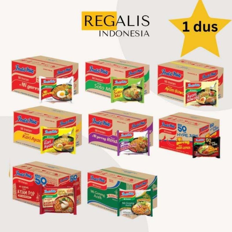 

indomie Mie Instant 1Dus isi 40pcs