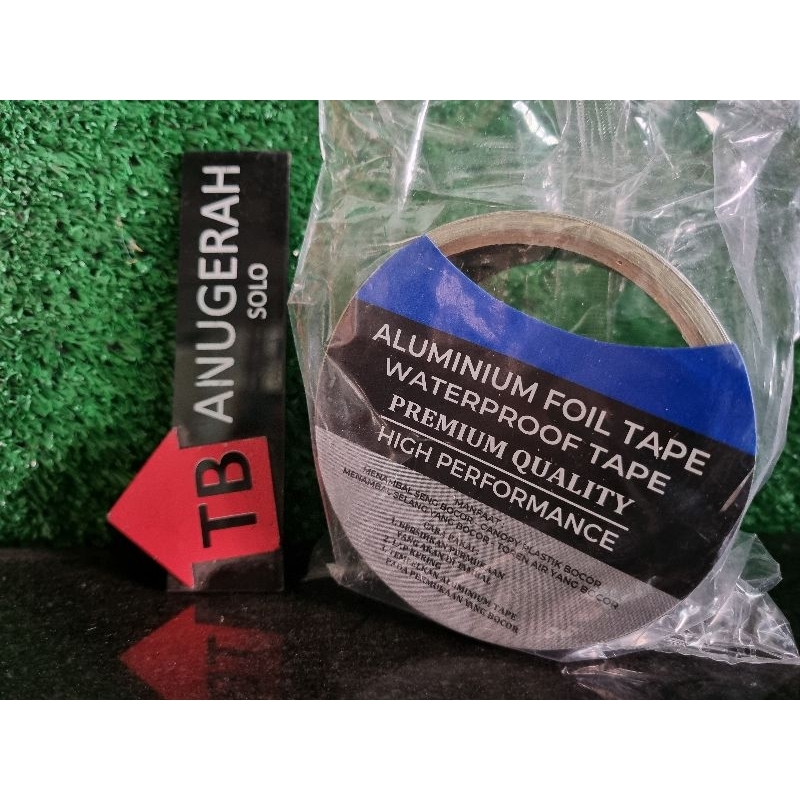 ALUMINIUM FOIL TAPE • WATERPROOF TAPE • SOLASI ALUMINIUM • LAKBAN ALUMINIUM