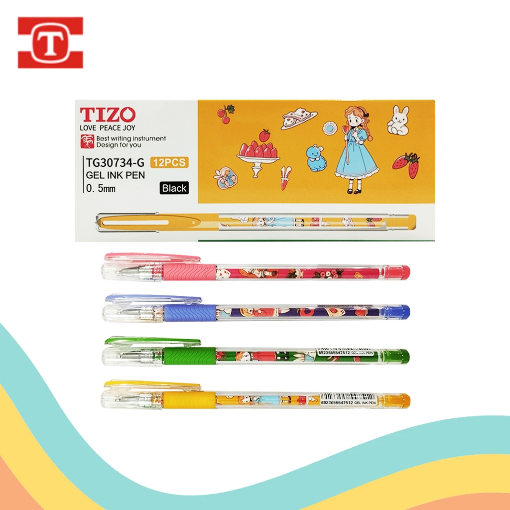 

GEL PEN TIZO TG-30734 (12 PCS)