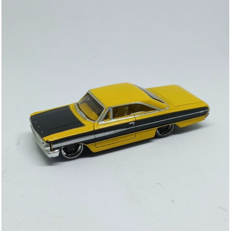maisto 1964 64 ford galaxie pro rodz ban karet 1/64 loose diecast