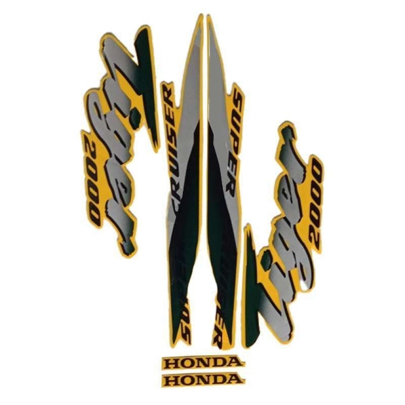 Striping stiker body motor honda tiger 2000 standar lis body motor tiger 2000 striping tiger 2000 st