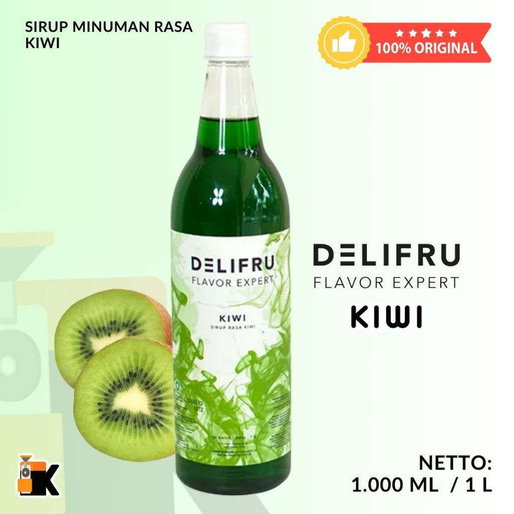 

Kieta Roastery - Syrup Delifru Kiwi 1000ml