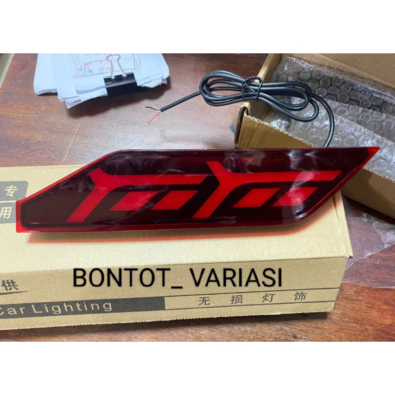 Lampu Led Bumper Belakang Pajero 2021-2022Up Reflektor Pajero