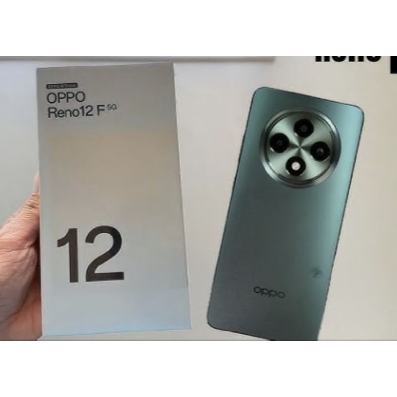 oppo Reno 12F 5G Ram 16+256 GB kamera 50 mp garansi resmi 1 tahun (imei terdaftar)