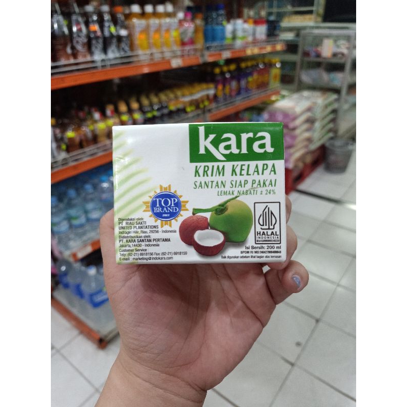

Kara Santan Kelapa Siap Pakai 200ml