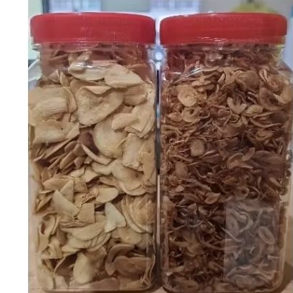 

Bawang Goreng Putih dan Merah per paket 2 botol