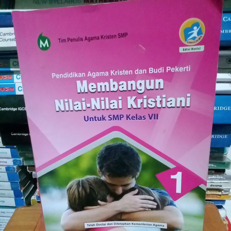 buku agama kristen dan Budi pekerti kelas 7